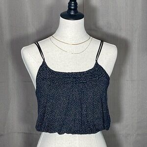 URBAN OUTFITTERS Polka Dot Spaghetti String Tank Top